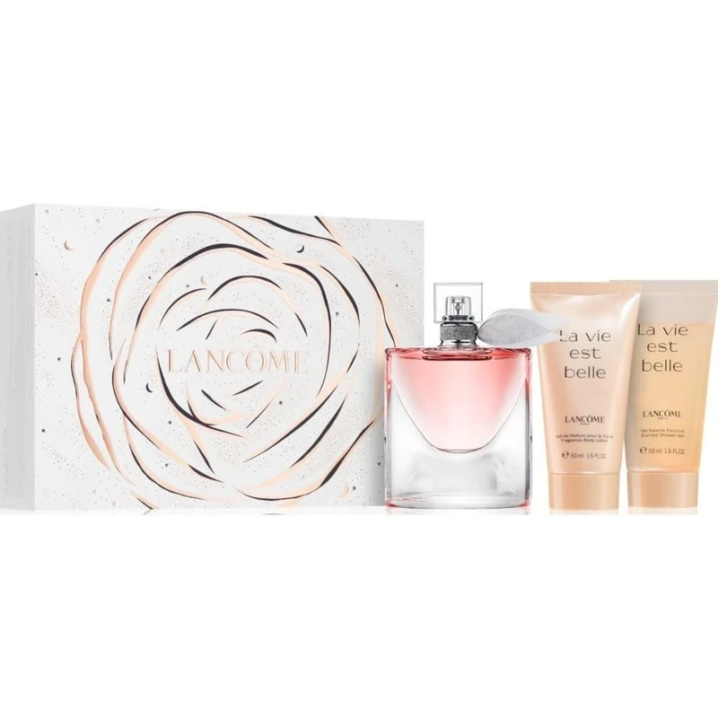 Lancôme Lancome La Vie Est Belle Eau de Parfum 30ml Gift Set 2023 (Contains 30ml EDP, 50ml Body Lotion and 50ml Shower Gel)