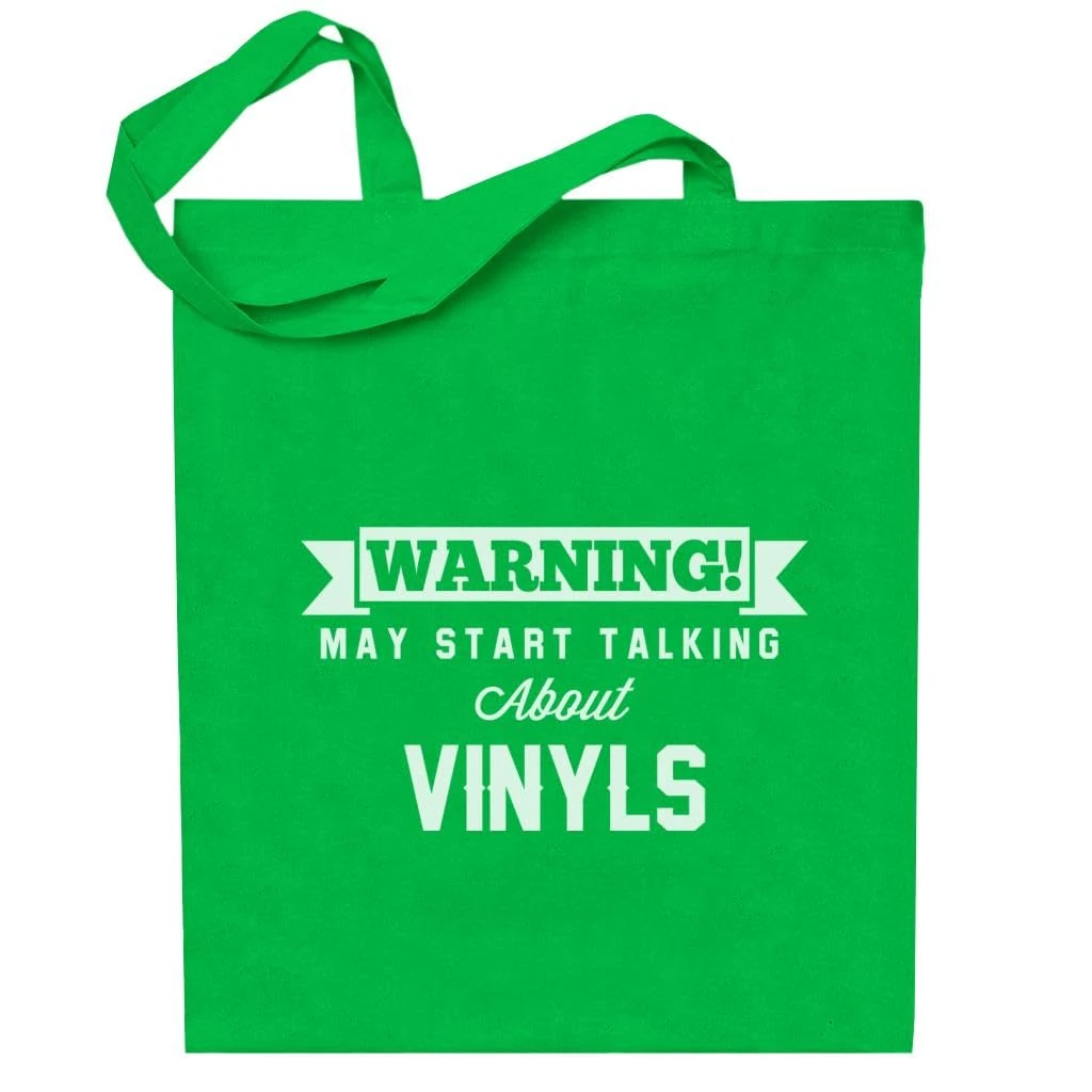 All+Every Warning May Start Talking About Vinyls Totebag