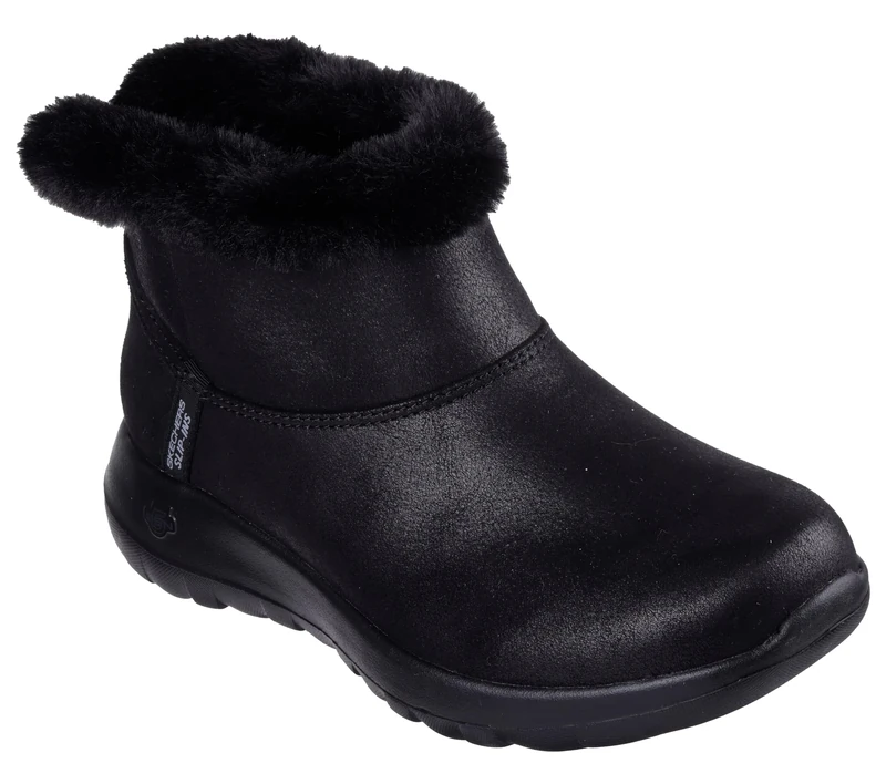 Skechers Women's On-The-Go Joy Cozy Dream Boots, Black Textile, 5.5 UK
