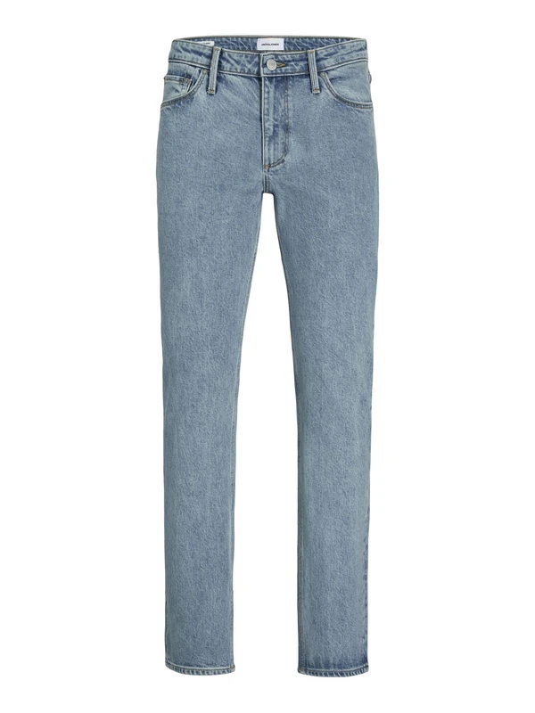 JACK & JONES Mens Clark Evan Straight Jeans Blue Denim 31W / 30L