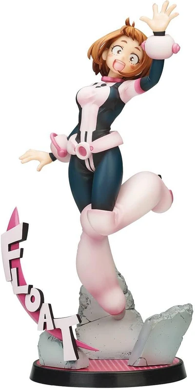 Bellfine My Hero Academia PVC 1/8 Ochaco Urarakai Hero Suit Ver. (re-run) 24 cm Black Figurine - Image 1