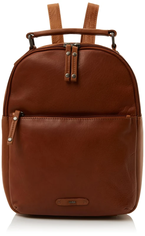 BERBA Backpack 375-865-11 cognac ONE SIZE UNISEX ADULTS, Cognac, One Size, Casual