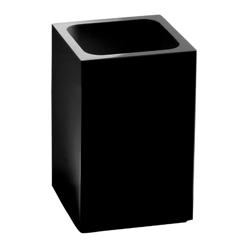 Gedy Sofia Brush Holder Matte Black