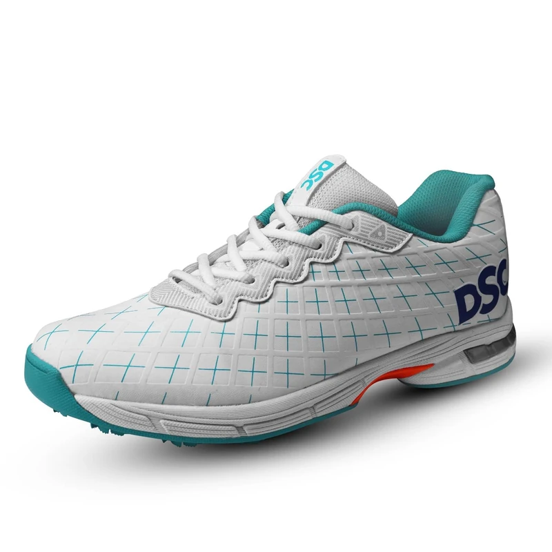 DSC Biffer 22 Cricket Shoes | for Men & Boys | Material: Faux Leather | Breathable and Supersoft | High Grade Rubber