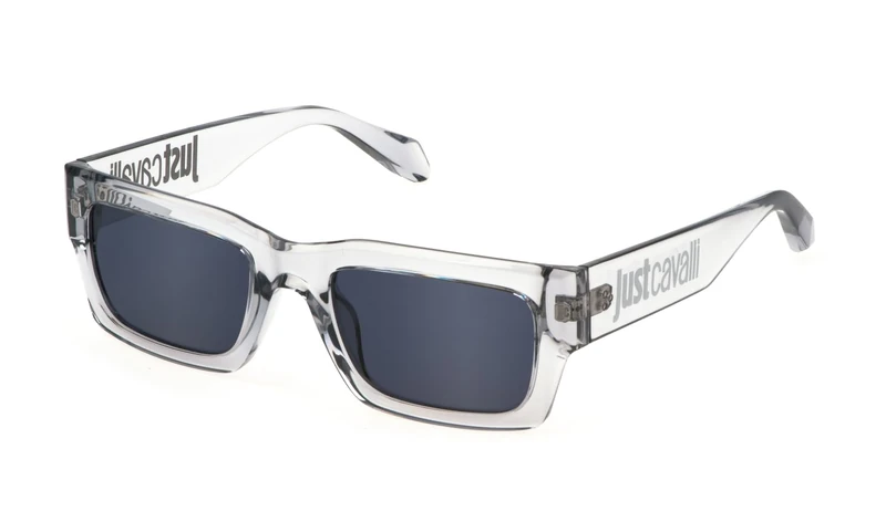 Just Cavalli Unisex Sunglasses, Shiny transp. Grey, 54