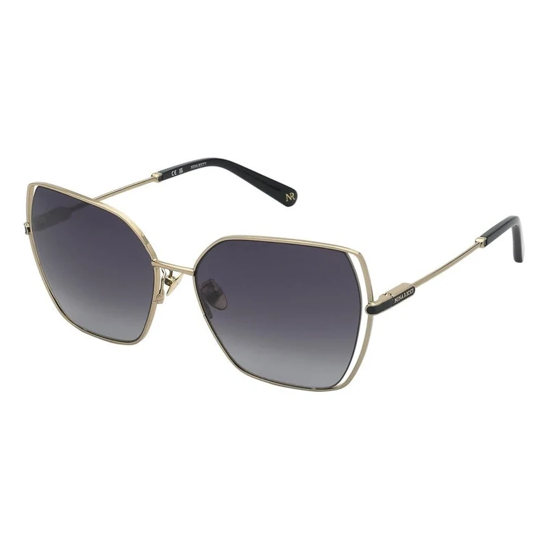 DE RIGO VISION ESPAÑA SUNGLASSES Nina Ricci - MAT: Metal-C: SHINY TOTAL ROSE GOLD-SMOKE GRADIENT - D: 140x17 - Female