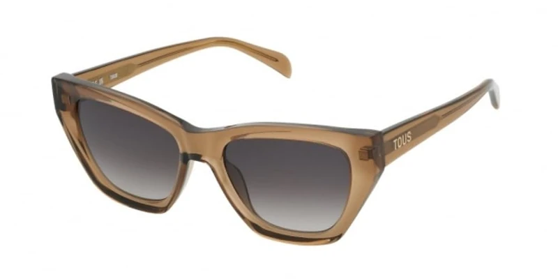 TOUS SUNGLASSES MAT: Cellulose acetate_C: SHINY TRANSP.COGNAC D: 135x18 / Female