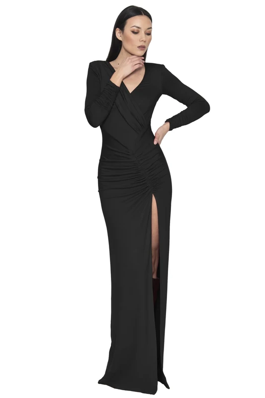 Angelika Jozefczyk Women's Aurora Black Casual Night Out Dress, 16