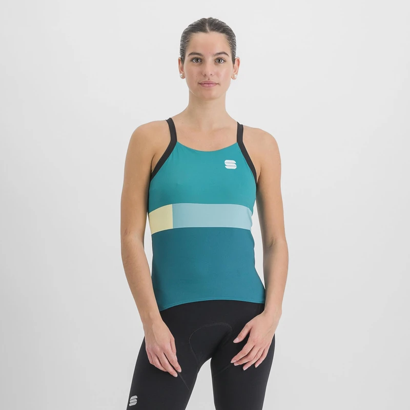 Sportful 1123024-374 SNAP W TOP Women's T-Shirt Shade SPUCE Light Green L