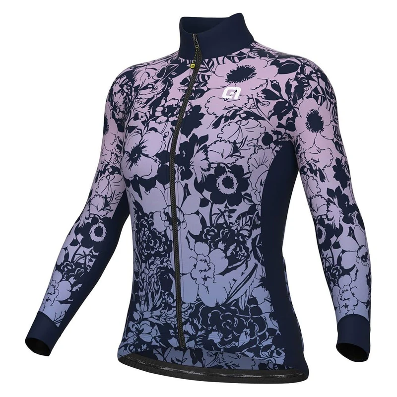 Alé Cycling Women's Pragma Nadine Long Sleeve Cycling Jersey, Blue, M