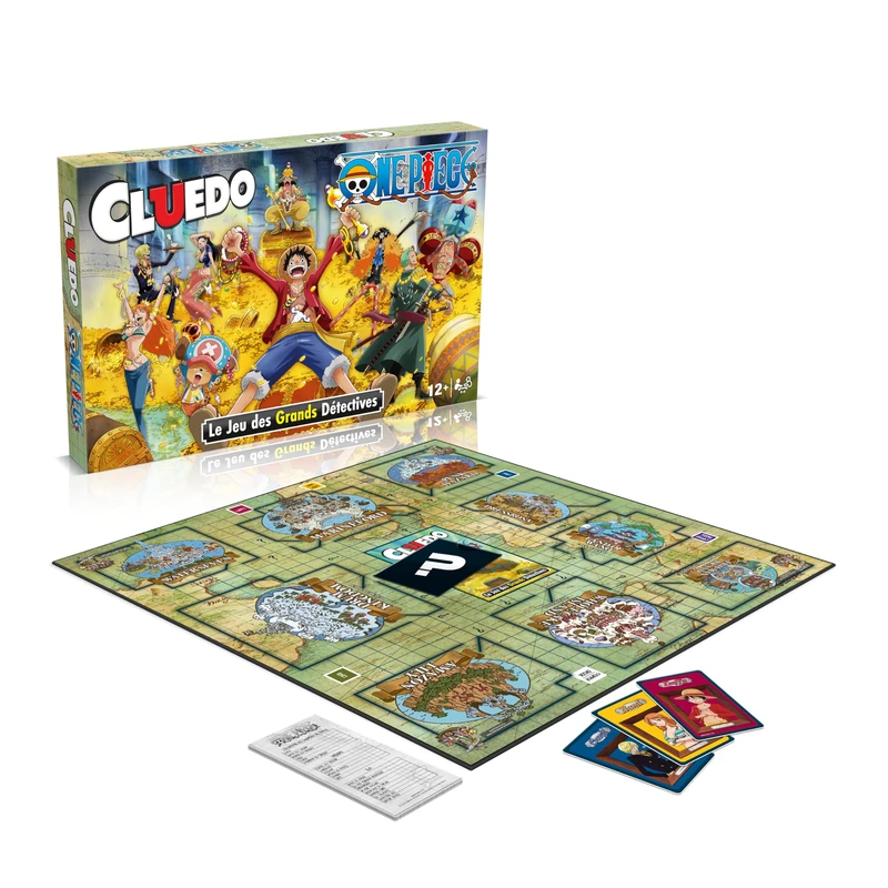 Winning Moves Cluedo One Piece Board Game - French Version