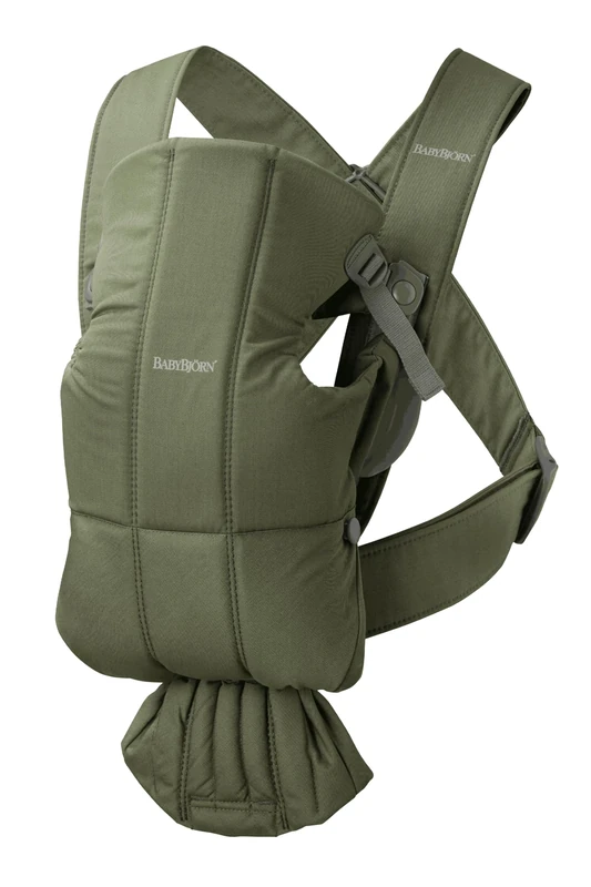 BabyBjörn Baby Carrier Mini, Woven, Dark Green