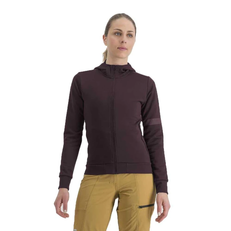Sportful 1121085-623 GIARA W HOODIE Women's Jacket HUCKLEBERRY M
