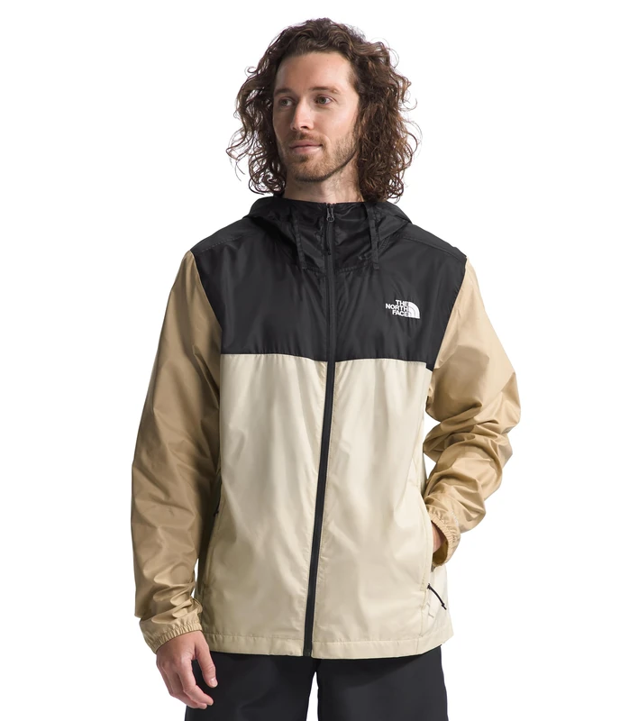The North Face Cyclone 3 Jacket Gravel/Tnf Black/Khaki Stone XS