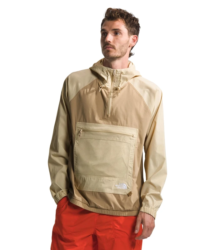 The North Face Class V Pathfinder Hooded Sweatshirt Gravel/Khaki Stone XL