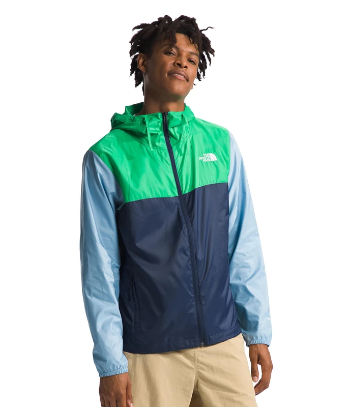 The North Face Cyclone 3 Jacket Summit Navy/Optic Emerald/Steel Blue XS