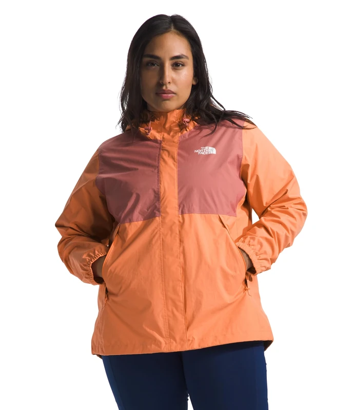 The North FaceAntora Jacket Peach Granite/Light Mahogany XL