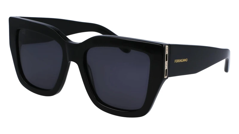 FERRAGAMO SF1104S 001 BLACK 55/19/140 FEMALE Sunglasses