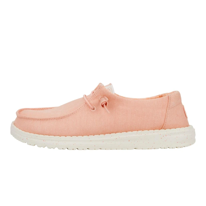HEYDUDE Women Wendy Stretch Canvas Pink Casual Moccasin 37 EU