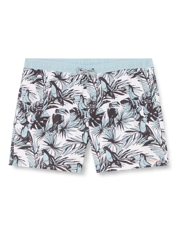 Jack&Jones Plus JPSTFIJI JJSWIM Plain WB LY PLS, Gray Mist, W44
