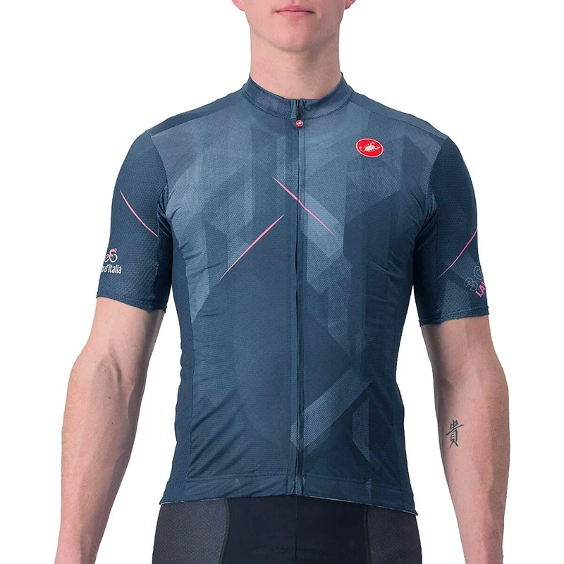 Castelli Men's #3 Cime Di Lavaredo Technical Jersey, Abyss Blue, XS