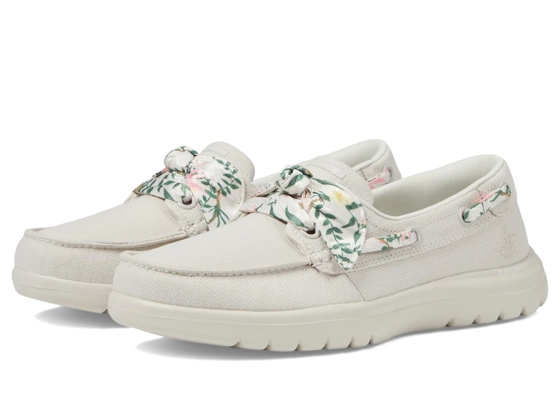 Skechers Women's Flex for on The go Boat Shoe, Natural, 5 UK - Image 1