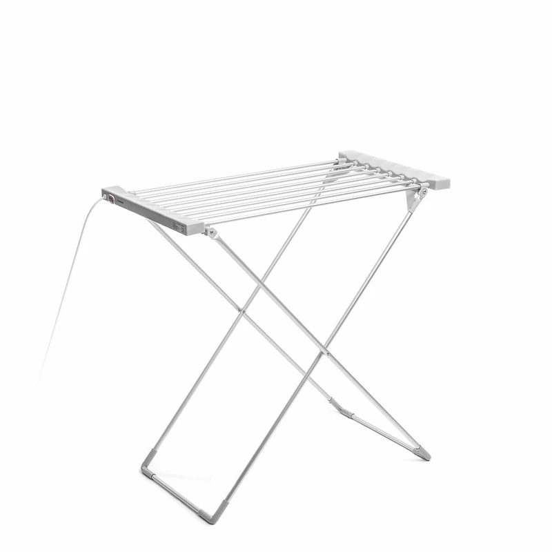 InnovaGoods Folding Electric Clothesline Dryak 8 Bars 120 W - Image 1