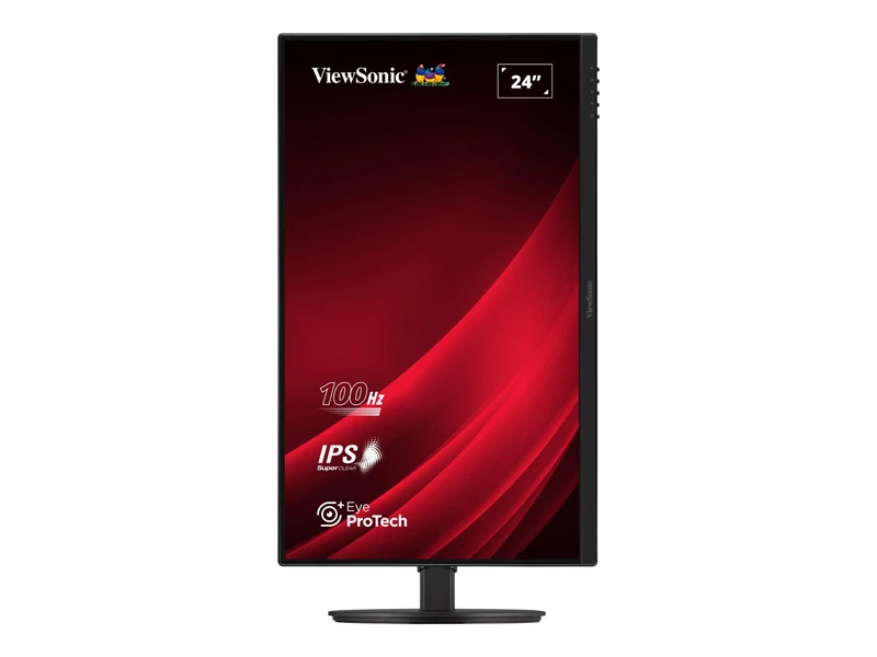 ViewSonic VG2408A 24" FHD SuperClear IPS LED Monitor with VGA, HDMI, DipsplayPort, USB, Speakers and Full Ergonomic Stand