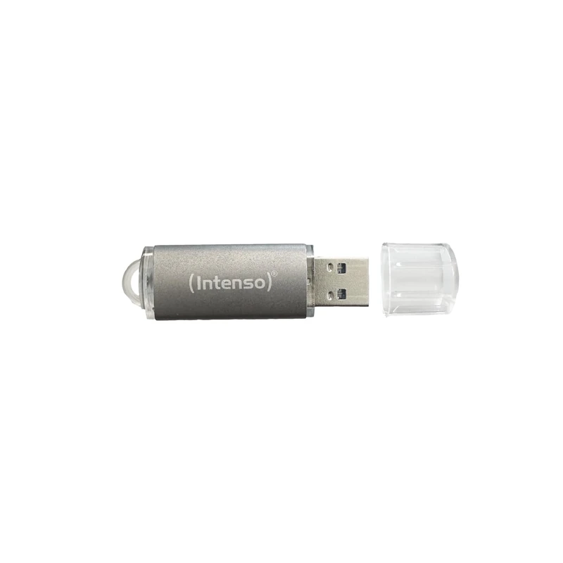 Intenso Jet Line USB 3.2 Gen 1x1 Super Speed USB-A Stick, 256 GB, Silver