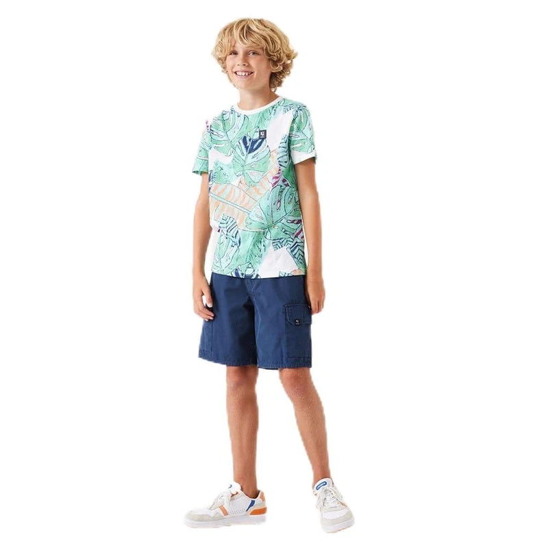 Garcia Kids P43726_Boys Shorts, Whale Blue, 13 Years