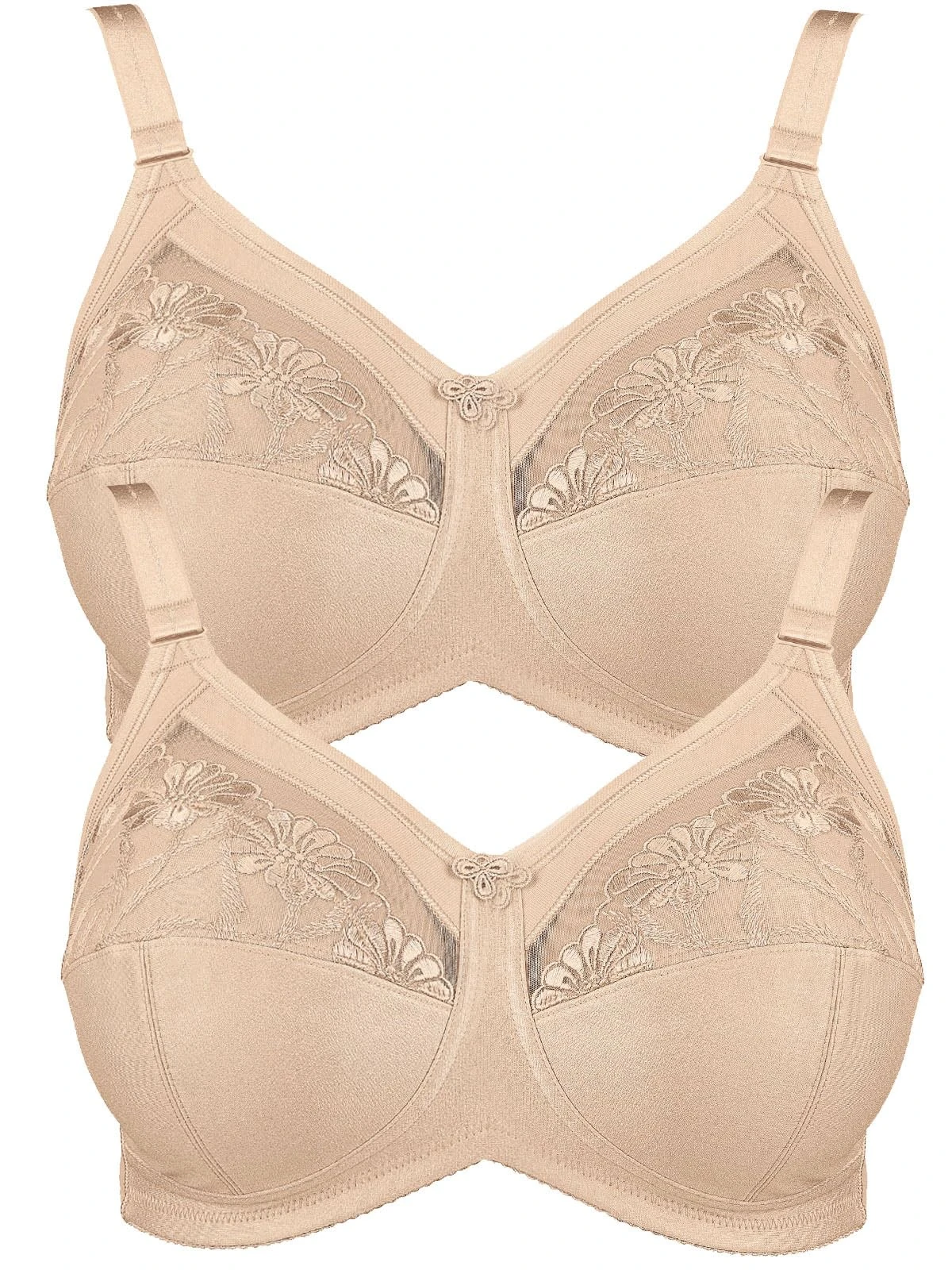 Anita Women's Pack of 2 Non-Wired Comfort Bra Safina 5449 Sand 34B