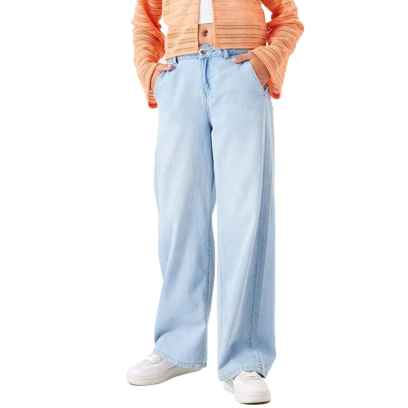Garcia Kids Girl's Pants Denim Jeans, Bleached, - Image 1