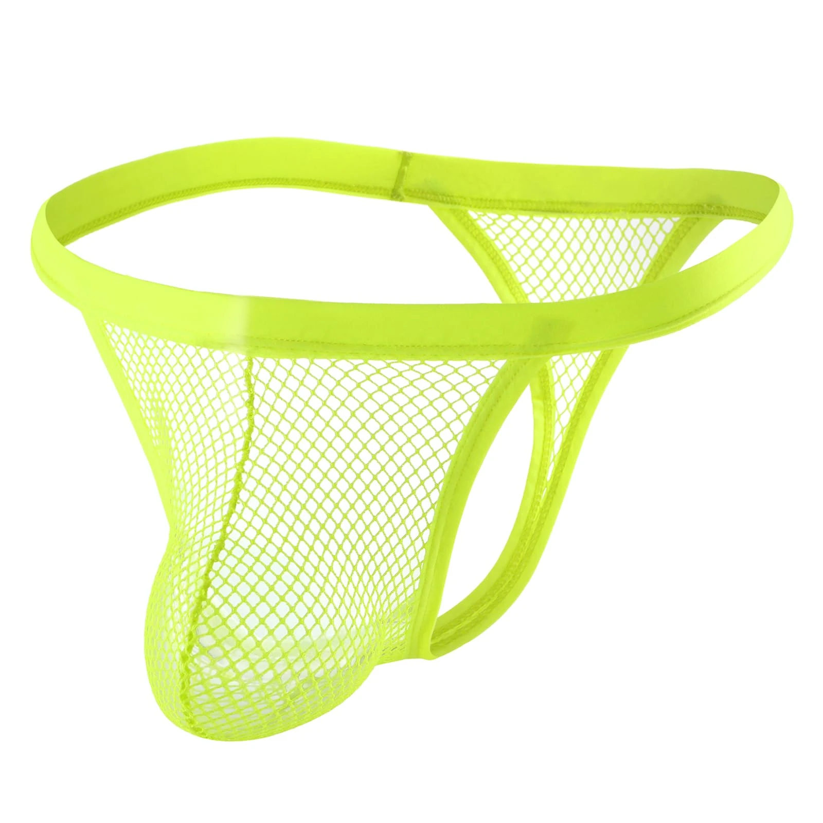 Casey Kevin Sexy Men's Thong Underwear G-String Bulge Pouch Male Underpants,Ck2142-green,M