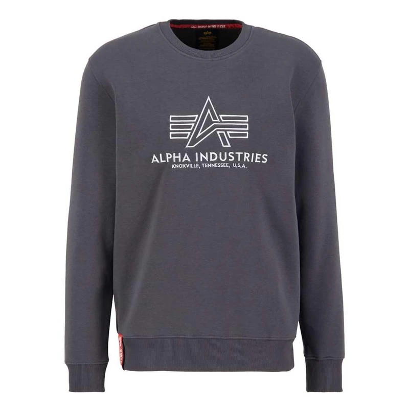ALPHA INDUSTRIES Men's Basic Sweater Embroidery Sweatshirt for Men Sweatshirt (Pack of 1)