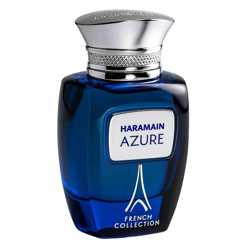Al Haramain Azure French Collection 100ml Eau de Parfum | Premium Arabic Perfume for Women and Men | Luxurious Fresh, Fruity & Woody Scent | Unisex Arabic Fragrance Gift