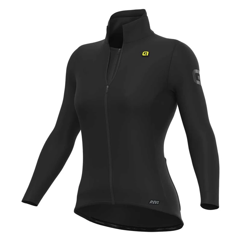 Alé Cycling Women's R-EV1 Future Warm Jacket, Black, M