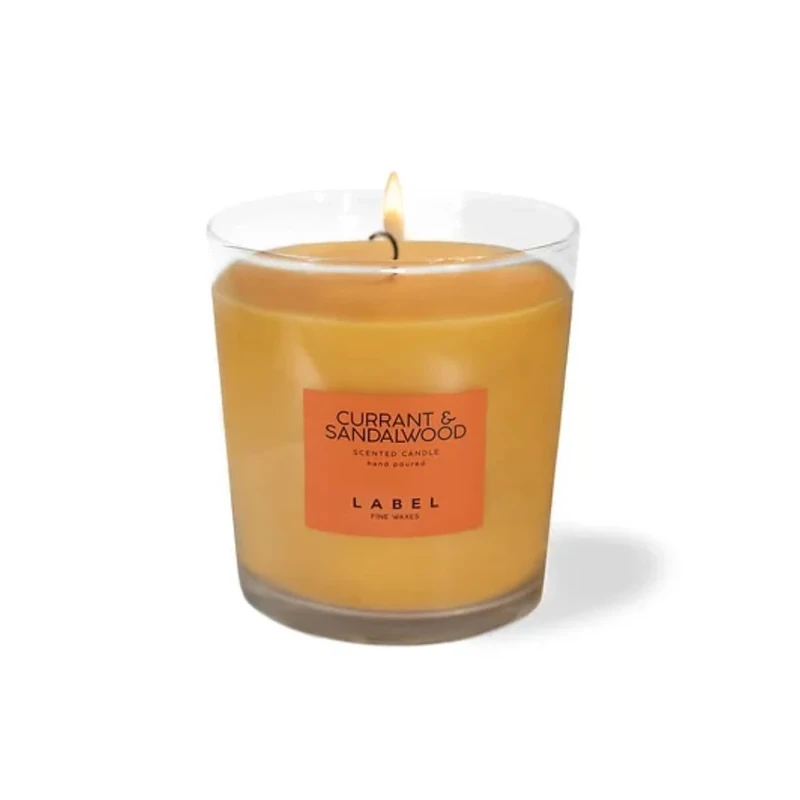 Label Scented Candle Currant Sandalwood 220g