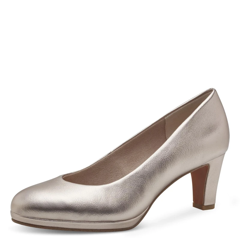 MARCO TOZZI Women's 2-22451-42 Pumps, PLATINUM, 3.5