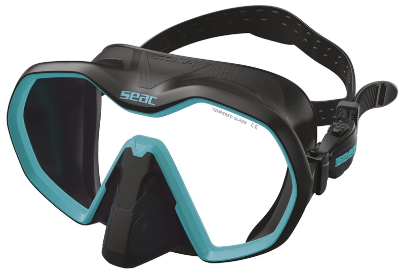 SEAC Icona, frameless single-lens mask for scuba diving 100 Percent Made in Italy