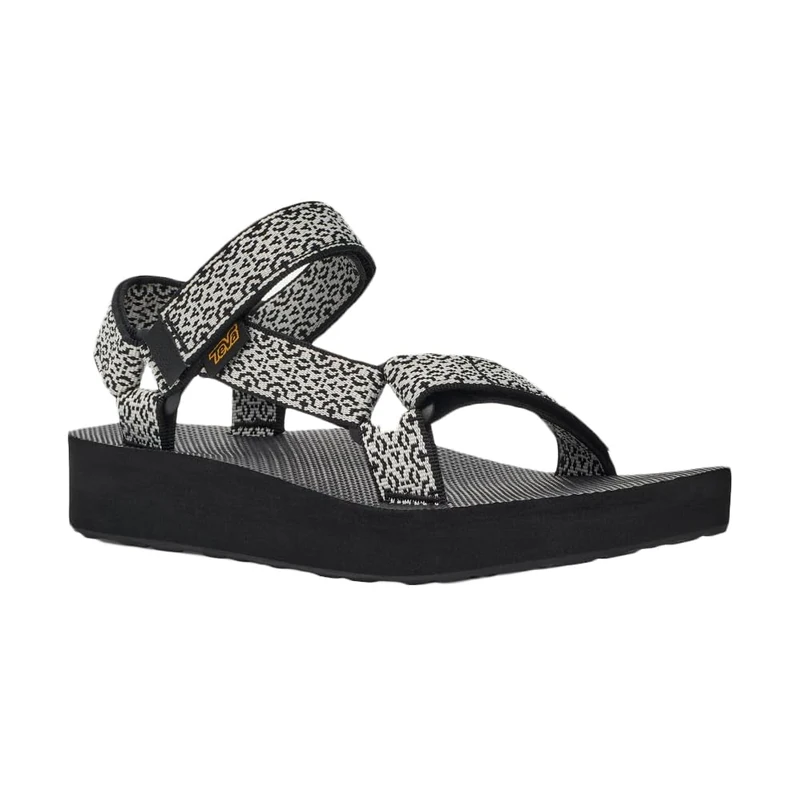 Teva Womens Midform Universal Boho White/Black UK 6 - Image 1