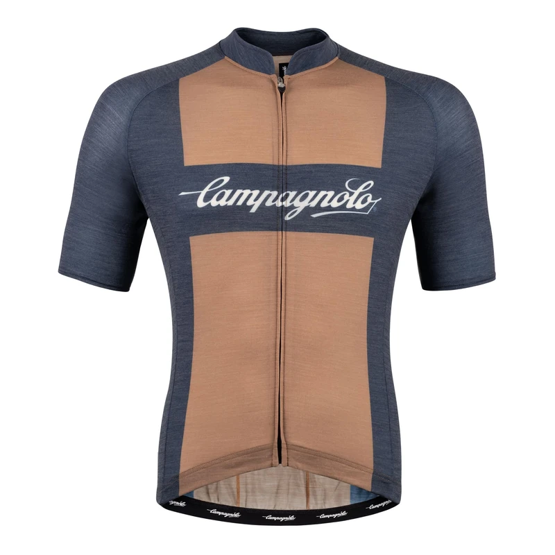 CAMPAGNOLO 03201909400C000.10 PALLADIO NEW Men's Sweatshirt Earth of Siena/Blue Size S - Image 1