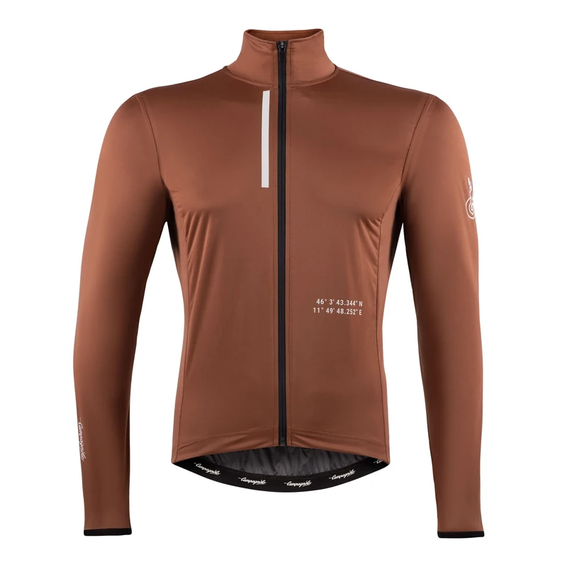 CAMPAGNOLO 03265509400C000.10 CROCE D AUNE WINDJKT Men's Jacket BROWN/GREY Size M