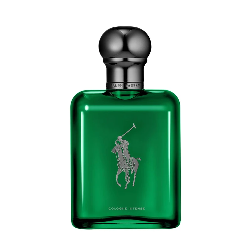 RALPH LAUREN Polo Cologne Intense for Men, Citrus & Woody with Grapefruit, Sage and Patchouli 4.2 Fl Oz