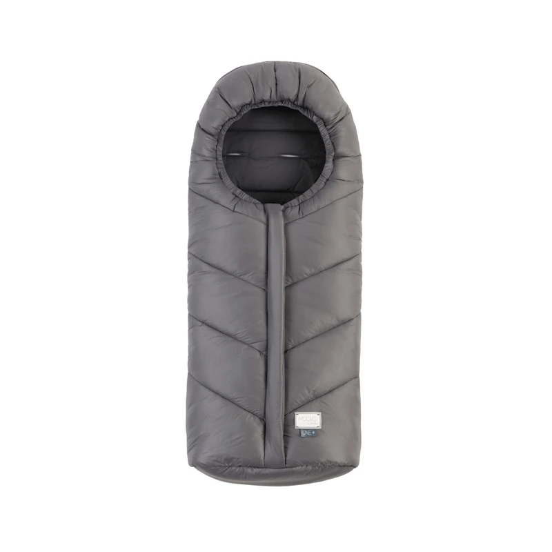 Nuvita 9925 Junior One+ | Universal Pushchair Footmuff | Protection from 6 to 36 Months (100 cm) | Protection up to -18 °C and Windproof Waterproof | Grey