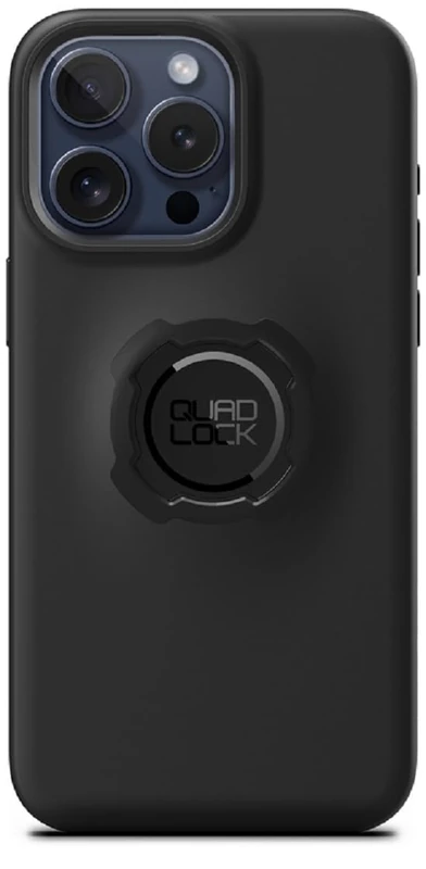 Quad Lock Case for iPhone 15 Pro Max Black