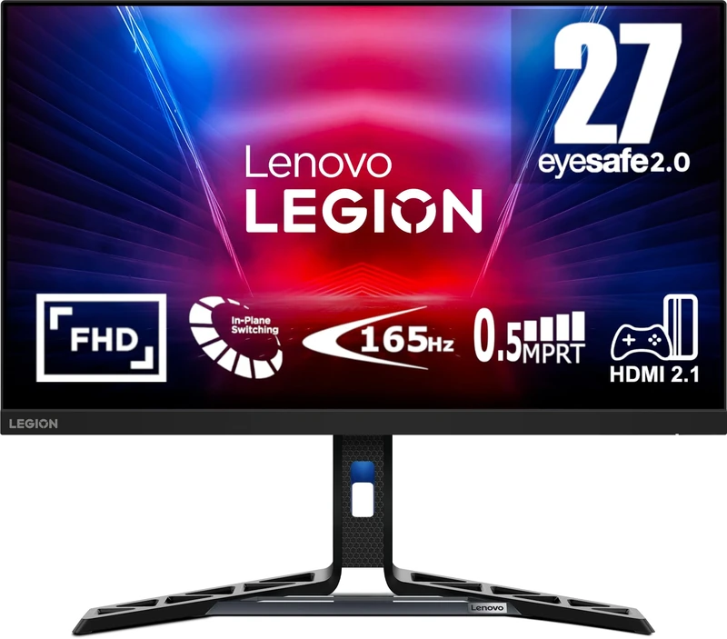 Lenovo Legion R27i-30 27 inch Gaming Monitor | FHD, 1080p, 165Hz, IPS, 0.5ms, HDMI, DP | AMD Freesync Premium | PS5, Xbox, PC screen