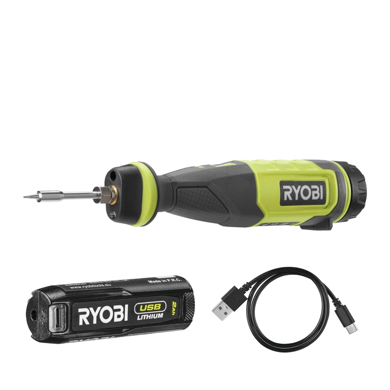 Ryobi RSI4-120G 4V Cordless Soldering Iron (1 x 4V 2.0Ah)