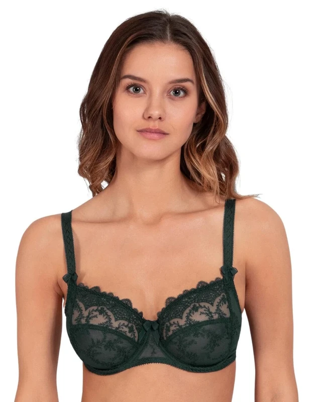 Empreinte Louise Underwired Full Cup Bra (40F, Sequoia)