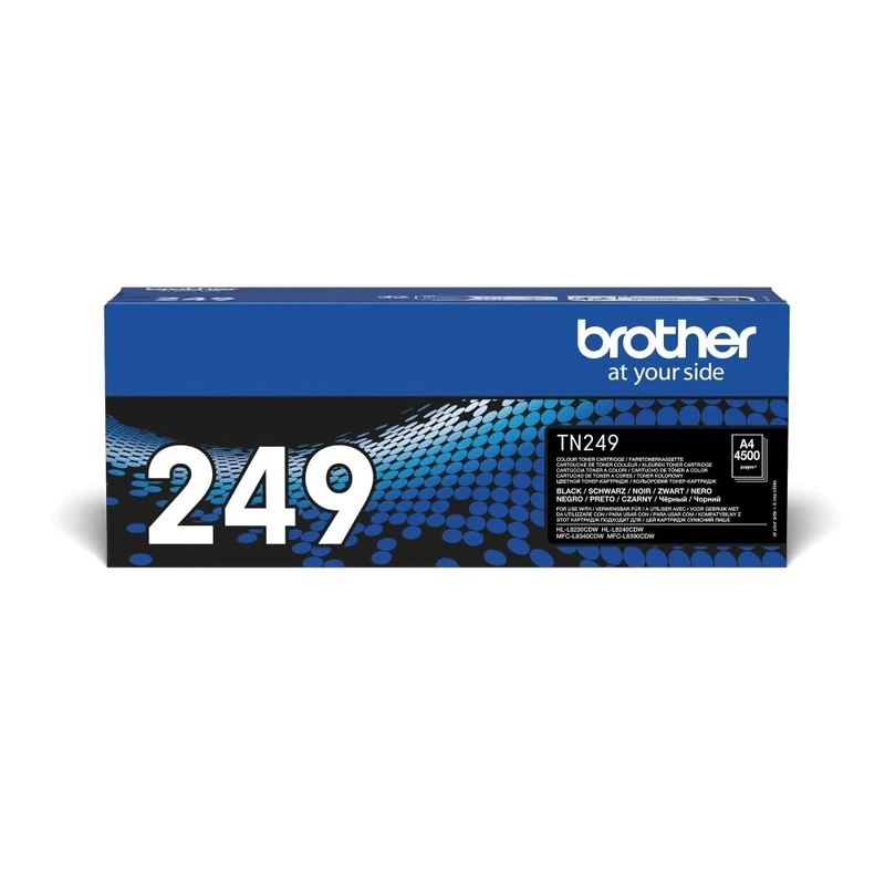 Brother TN-249BK Toner Cartridge, Black, Single Pack, Ultra High Yield, Includes 1 x Toner Cartridge, Genuine Supplies