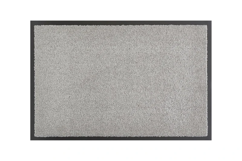 andiamo Verdi Doormat Non-Slip Dirt Trapper Mat for Entrance Area 90 x 150 cm Silver